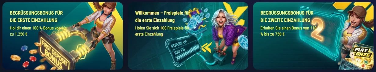 Playbaze Aktionen